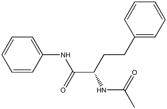 [S,(-)]-2-Acetylamino-4,N-diphenylbutyramide
