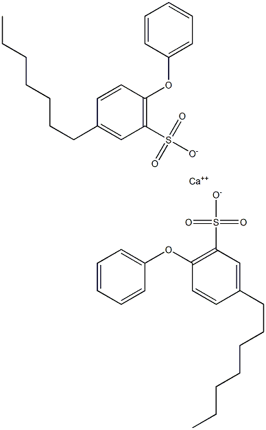 Bis(3-heptyl-6-phenoxybenzenesulfonic acid)calcium salt