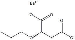 [S,(-)]-2-Propoxysuccinic acid barium salt