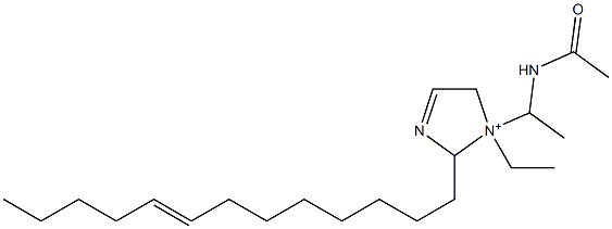 1-[1-(Acetylamino)ethyl]-1-ethyl-2-(8-tridecenyl)-3-imidazoline-1-ium