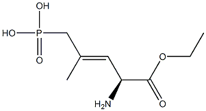 (2S,3E)-2-Amino-4-methyl-5-phosphono-3-pentenoic acid 1-ethyl ester