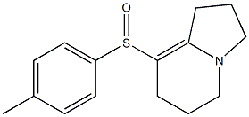 1,2,3,5,6,7-Hexahydro-8-(p-tolylsulfinyl)indolizine