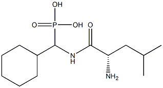 [(L-Leucylamino)(cyclohexyl)methyl]phosphonic acid