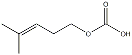 炭酸2-メチル-1-プロペニルエチル 化学構造式