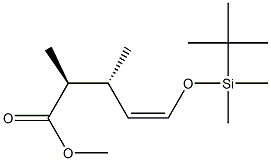 (2S,3R,5Z)-2,3-Dimethyl-5-[dimethyl(1,1-dimethylethyl)siloxy]-4-pentenoic acid methyl ester