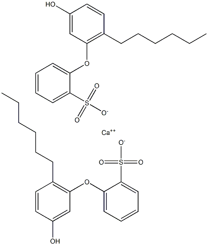 Bis(3'-hydroxy-6'-hexyl[oxybisbenzene]-2-sulfonic acid)calcium salt