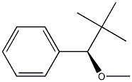 [(R)-2,2-ジメチル-1-メトキシプロピル]ベンゼン 化学構造式
