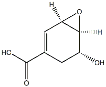(3R,4S,5R)-3,4-Epoxy-5-hydroxy-1-cyclohexene-1-carboxylic acid