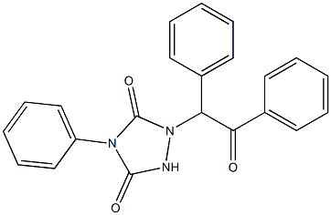 4-Phenyl-1-(1,2-diphenyl-2-oxoethyl)-1,2,4-triazolidine-3,5-dione