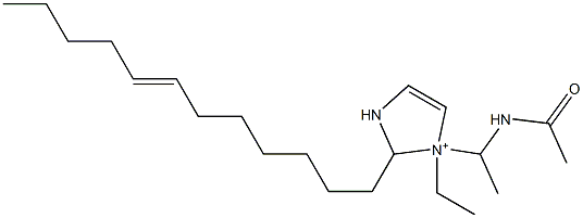 1-[1-(Acetylamino)ethyl]-2-(7-dodecenyl)-1-ethyl-4-imidazoline-1-ium
