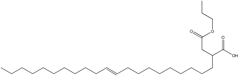 2-(10-ヘニコセニル)こはく酸1-水素4-プロピル 化学構造式
