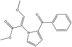 (E)-3-Methoxy-2-(2-benzoyl-1H-pyrrol-1-yl)acrylic acid methyl ester