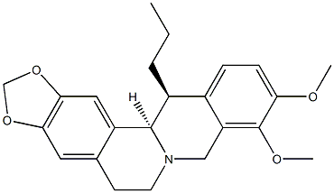 (13S,13aR)-2,3-(Methylenedioxy)-9,10-dimethoxy-5,8,13,13a-tetrahydro-13-propyl-6H-dibenzo[a,g]quinolizine