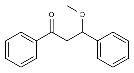 1,3-Diphenyl-3-methoxy-1-propanone
