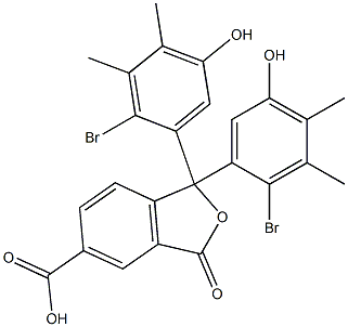 1,1-Bis(2-bromo-5-hydroxy-3,4-dimethylphenyl)-1,3-dihydro-3-oxoisobenzofuran-5-carboxylic acid