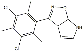 3-(3,5-Dichloro-2,4,6-trimethylphenyl)-3a,6a-dihydro-6H-pyrrolo[3,2-d]isoxazole