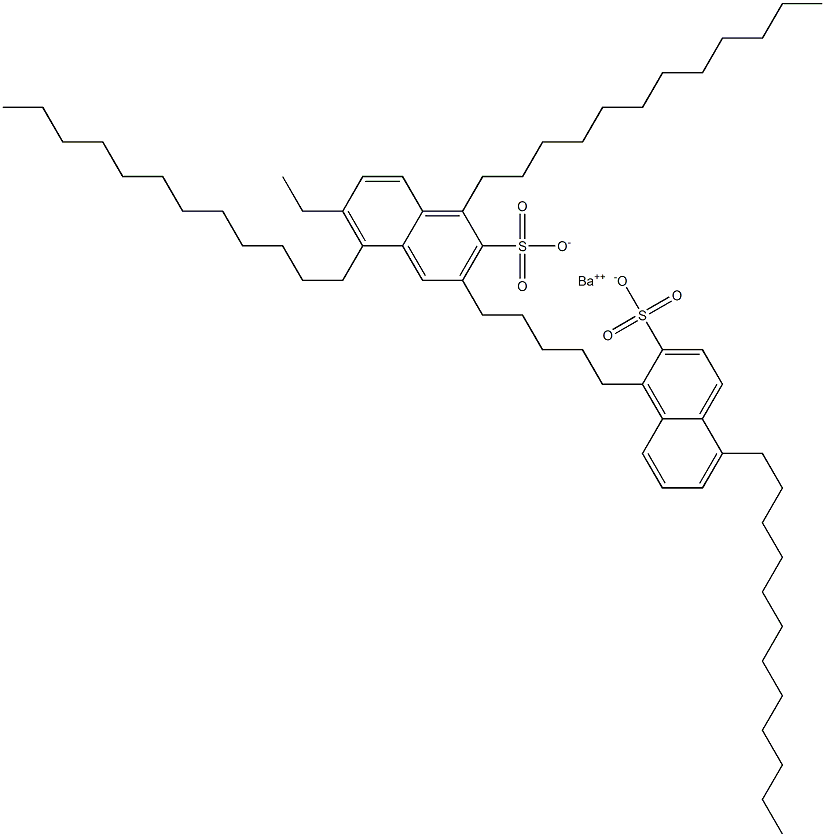 Bis(1,5-didodecyl-2-naphthalenesulfonic acid)barium salt