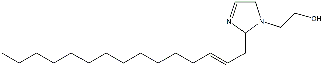 2-(2-ペンタデセニル)-3-イミダゾリン-1-エタノール 化学構造式