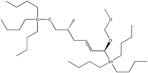 [(1S,5R)-1-(Methoxymethoxy)-6-(tributylsiloxy)-5-methyl-2-hexenyl]tributylstannane