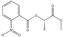 [S,(+)]-2-[(o-Nitrobenzoyl)oxy]propionic acid methyl ester