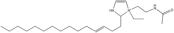 1-[2-(Acetylamino)ethyl]-1-ethyl-2-(3-pentadecenyl)-4-imidazoline-1-ium