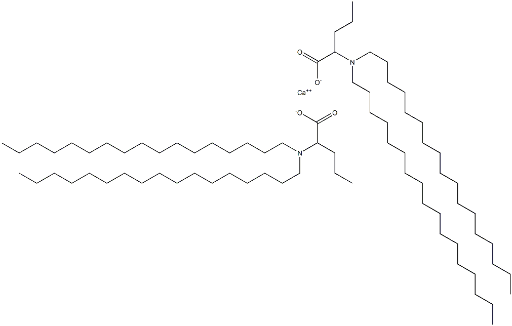 Bis[2-(diheptadecylamino)valeric acid]calcium salt