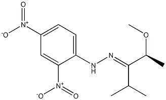 [S,(-)]-2-Methoxy-4-methyl-3-pentanone 2,4-dinitrophenylhydrazone