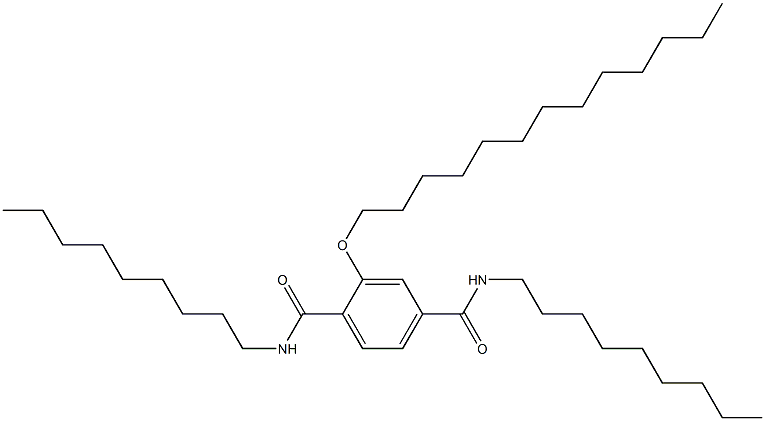 2-(Tridecyloxy)-N,N'-dinonylterephthalamide Structure