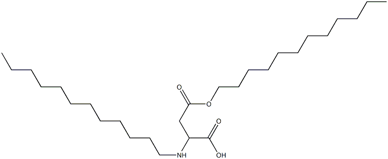 2-Dodecylamino-3-(dodecyloxycarbonyl)propionic acid