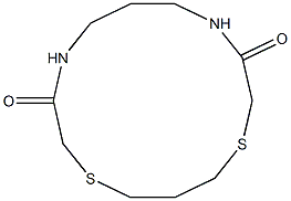 1,5-Dithia-8,12-diazacyclotetradecane-7,13-dione