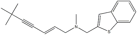 (2E)-N-Methyl-N-[(benzo[b]thiophene-2-yl)methyl]-6,6-dimethyl-2-heptene-4-yne-1-amine