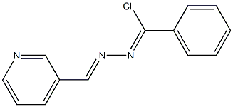 3-Pyridinecarbaldehyde [chloro(phenyl)methylene]hydrazone