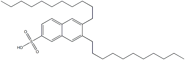 6,7-Diundecyl-2-naphthalenesulfonic acid