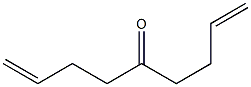 1,8-ノナジエン-5-オン 化学構造式