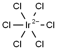 Hexachloroiridate (IV)
