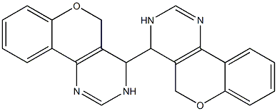 3,3',4,4'-Tetrahydro-4,4'-bi[5H-[1]benzopyrano[4,3-d]pyrimidine]