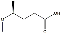 [S,(+)]-4-Methoxyvaleric acid Structure