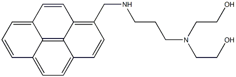 1-[3-[Bis(2-hydroxyethyl)amino]propylaminomethyl]pyrene