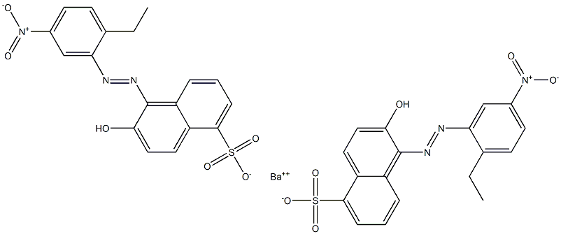 Bis[1-[(2-ethyl-5-nitrophenyl)azo]-2-hydroxy-5-naphthalenesulfonic acid]barium salt