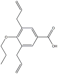 3,5-Diallyl-4-propoxybenzoic acid