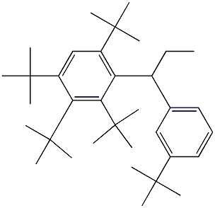 1-(2,3,4,6-Tetra-tert-butylphenyl)-1-(3-tert-butylphenyl)propane