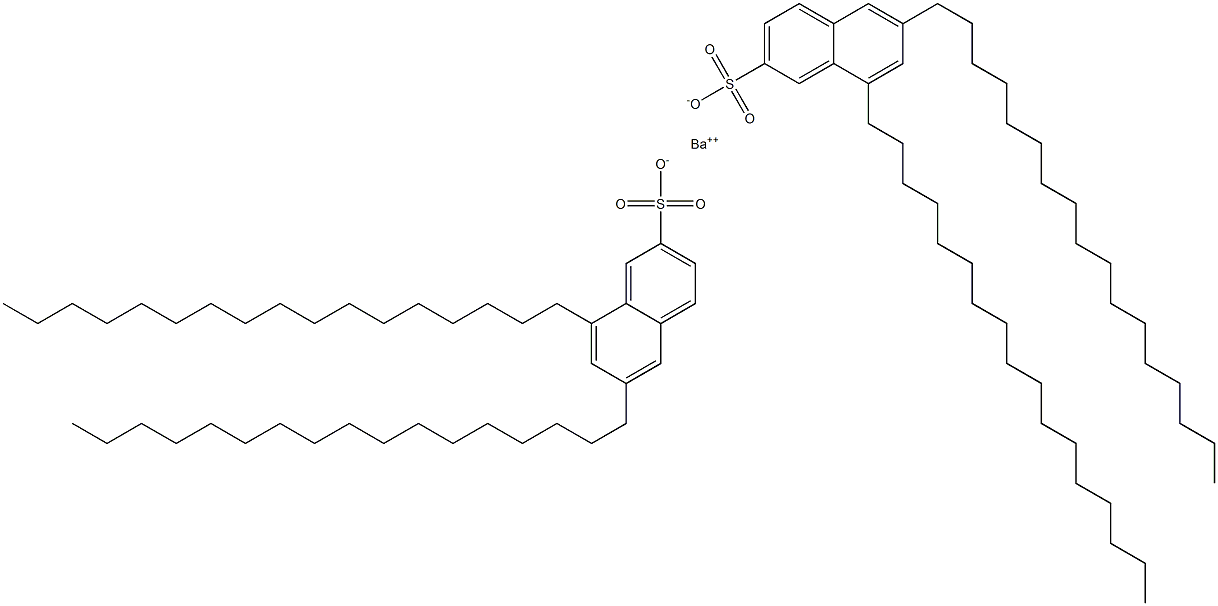 Bis(6,8-diheptadecyl-2-naphthalenesulfonic acid)barium salt
