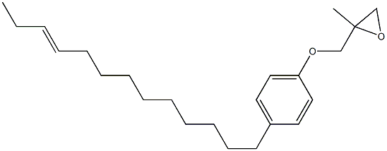 4-(10-Tridecenyl)phenyl 2-methylglycidyl ether