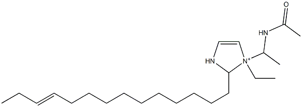 1-[1-(Acetylamino)ethyl]-1-ethyl-2-(11-tetradecenyl)-4-imidazoline-1-ium