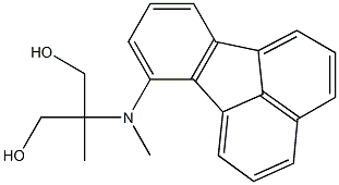 2-[(Fluoranthen-7-yl)methylamino]-2-methyl-1,3-propanediol