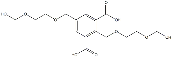 2,5-Bis(6-hydroxy-2,5-dioxahexan-1-yl)isophthalic acid