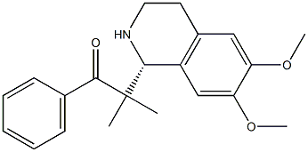 (1R)-6,7-Dimethoxy-1,2,3,4-tetrahydro-1-(1-methyl-1-benzoylethyl)isoquinoline