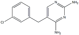 2,4-Diamino-5-[3-chlorobenzyl]pyrimidine