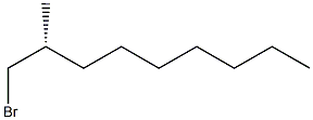 [R,(-)]-1-ブロモ-2-メチルノナン 化学構造式