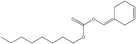 Carbonic acid octyl 3-cyclohexen-1-ylidenemethyl ester
